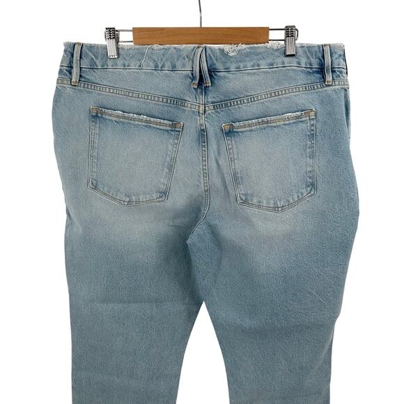 Good American Petite Good Girlfriend Maternity Jeans Size 12/31 - Picture 8 of 10